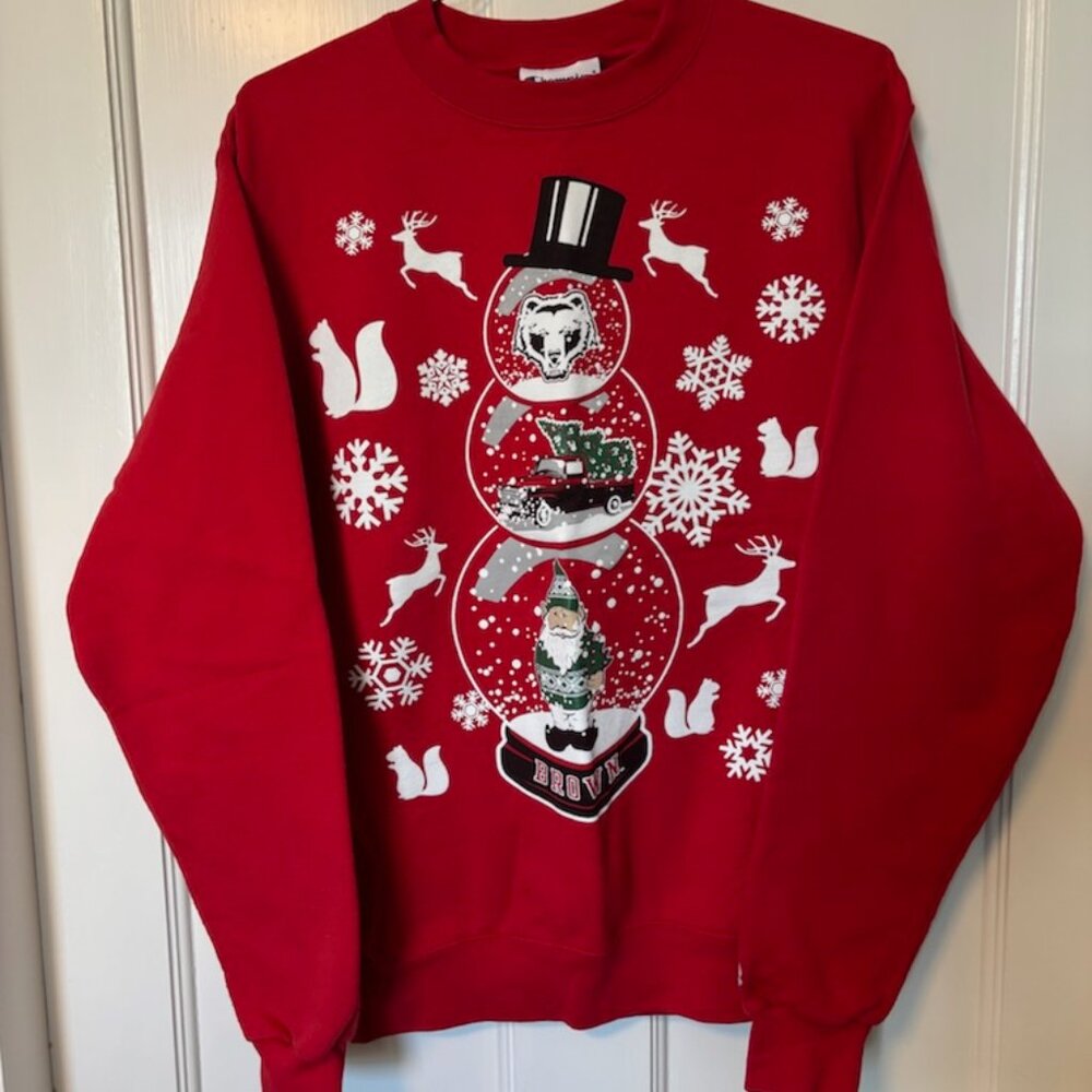 Brown University Holiday Ugly Sweater - NWOT